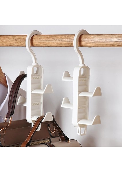 1 Adet Stil B 2/1 Adet Çanta Askı Dolap Organizatör Kancaları Çok Amaçlı Elbise Eşarp Çanta Şapka Asılı Raf Uzay Tasarruf Dolap Depolama Askı (Yurt Dışından) indirimleri