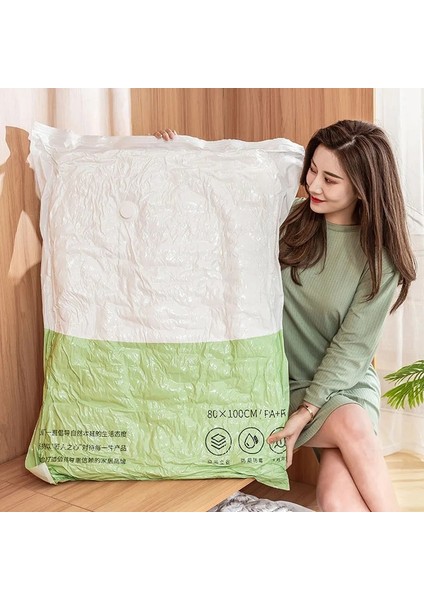 1 Parça Pompasız 80X100CM Vakum Torbası Elbise Saklama Torbaları El Pompası ile Giyim Ev Organizatör Mühür Sıkıştırılmış Uzay Tasarrufu Çanta Yorgan Battaniye Yatak (Yurt Dışından) fiyatları