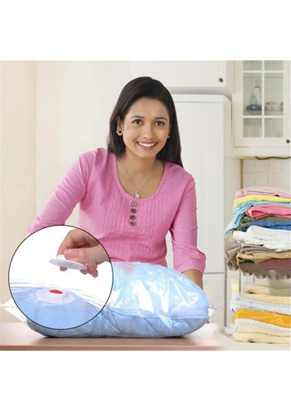 60X80 cm 4 Boyutu Lager Vakum Poşeti Depolama Organizatör Şeffaf Elbise Organizatör Mühür Sıkıştırılmış Seyahat Yerden Tasarruf Paket Çanta Dropship (Yurt Dışından) indirimleri