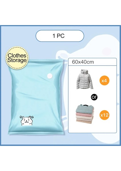 70X100CM Saklama Torbaları Organizatör Elbise Sıkıştırılmış Hava Vakum Torbası Giyim Yeniden Kullanılabilir Nem Geçirmez Space Saver Ev Depolama Çuval (Yurt Dışından) indirimleri