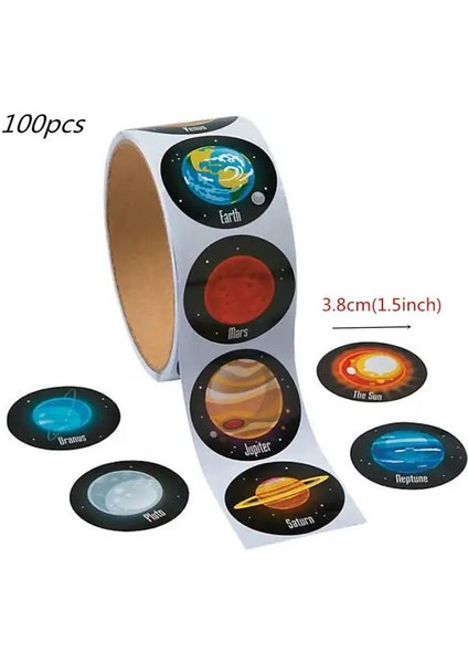 Etiket 100 Adet Patlamış Mısır Kutusu Çocuklar Için Astronot Uzay Gemisi Güneş Uzay Doğum Günü Partisi Bebek Duş Parti Malzemeleri Hediye Çantası Aperatif Dekorasyon (Yurt Dışından)