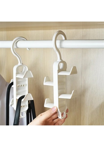 Stil A Çok Katmanlı Askı Kancaları Dolap Elbise Eşarp Çanta Şapka Organizatör Asılı Raf Dolap Askı Ev Yerden Tasarruf Depolama Kancalar (Yurt Dışından) fiyatları