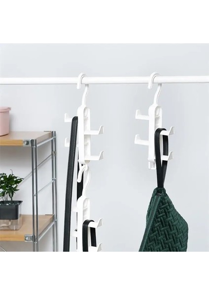 Stil A Çok Katmanlı Askı Kancaları Dolap Elbise Eşarp Çanta Şapka Organizatör Asılı Raf Dolap Askı Ev Yerden Tasarruf Depolama Kancalar (Yurt Dışından) indirimleri