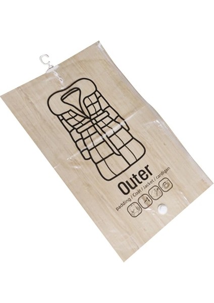 67X110 cm Vakum Sıkıştırma Saklama Çantası Kancalı Aşağı Ceket Yeniden Kullanılabilir Yorgan Organizatör Yerden Tasarruf Su Geçirmez Asılabilir Tb Satış (Yurt Dışından)