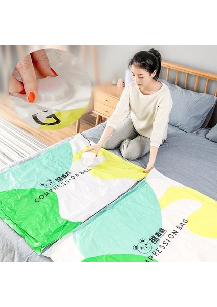 80X100 cm 1 Parça Yeni Taşınabilir Vakum Saklama Çantası Ev Organizatör Katlanabilir Elbise Mühür Sıkıştırılmış Seyahat Çantaları Yorgan Battaniye Için Yerden Tasarruf (Yurt Dışından) modelleri