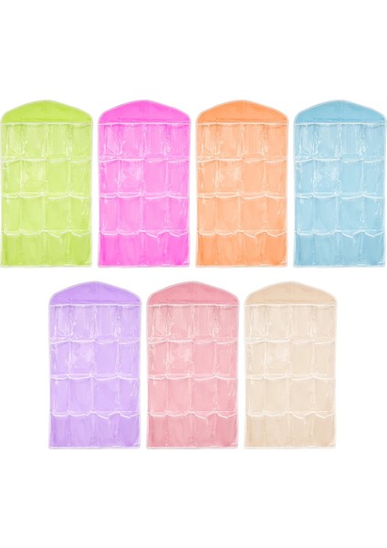 Mavi 75X42 cm Sıcak 16 Cepler Dolap Cepleri Temizle Asılı Çanta Çorap Sutyen Iç Kırtasiye Raf Askı Depolama Yerden Tasarruf Düzenli Organizatör (Yurt Dışından) fiyatları