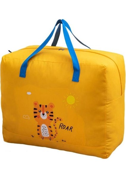 Sarı L Saklama Torbaları Büyük Kapasiteli Su Geçirmez Çizilmez Yerden Tasarruflu Dolap Torbaları Ev Için (Yurt Dışından)