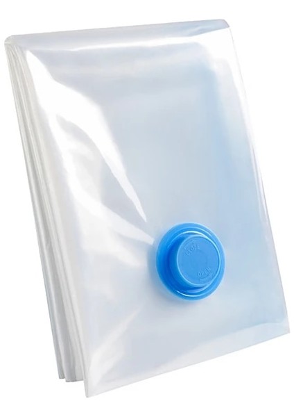 35X50 cm 2 Adet Vakum Torbası Elektrikli Pompa Sıkıştırma Torbası Pompası Mini Vakum Kapama Makinesi Seyahat Yerden Tasarruf Sağlayan Giyim ve Gıda Organizatörler (Yurt Dışından)