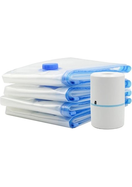 35X50 cm 2 Adet Vakum Torbası Elektrikli Pompa Sıkıştırma Torbası Pompası Mini Vakum Kapama Makinesi Seyahat Yerden Tasarruf Sağlayan Giyim ve Gıda Organizatörler (Yurt Dışından) indirimleri