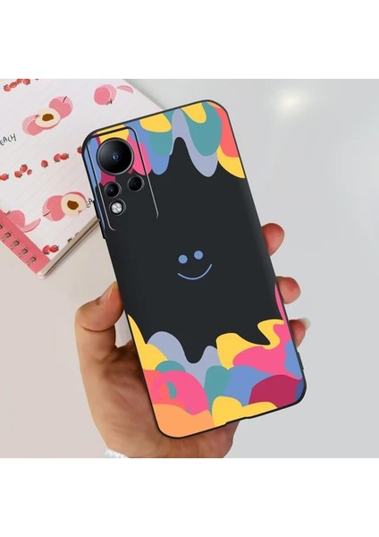 SHELL-U59 Infinix Note 11 Pro Infinix Note 12 G88 Kılıf 2022 Moda Çiçek Uzay Telefon Kapak Yumuşak Funda Infinix Note 11 Kılıf X663 X663C NOTE11 Pro Çanta (Yurt Dışından)