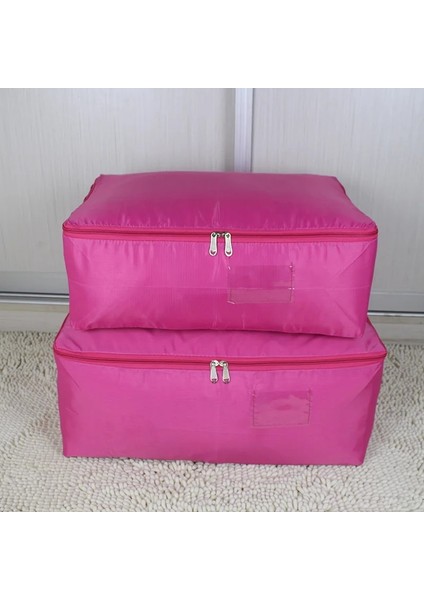 Gül Kırmızı M 50X36X20 cm Oxford Yorgan Çanta Kazak Saklama Kutusu Elbise Ambalaj Dolap Saklama Çantası Ev Katlanır Kutu Yerden Tasarruf Yatak Altında Elbise Bölücü (Yurt Dışından) modelleri