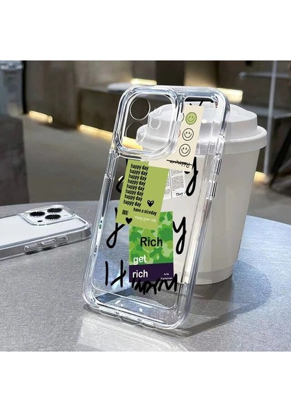 TA24 Iphone x Xs Silikon Kılıf Iphone 11 Kılıf Iphone 14 Pro Max 15 13 12 Xr x Xs Max 7 8 Artı Se 2020 IPHONE11 Uzay Moda Etikel Funda Kapak (Yurt Dışından)