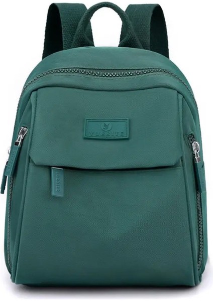 Hafif Kadınlar Sırt Çantası Moda Su Geçirmez Büyük Kapasiteli Okul Sırt Çantası Aşınma Dirençli Mini Sırt Çantası Genç Kızlar Renk: Yeşil (Yurt Dışından)