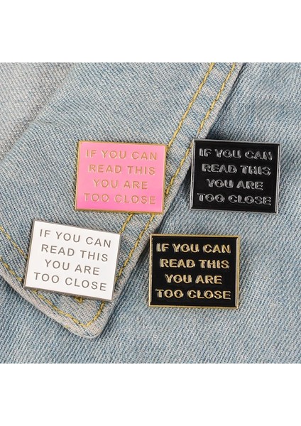 Alıntı 2 Alıntı Pin Komik Mektup Emaye Pimleri Broşlar Kişisel Uzay Rozetleri Gerekir Serin Anti Sosyal Gömlek Çanta Yaka Iğnesi Içedönükler Takı (Yurt Dışından) modelleri