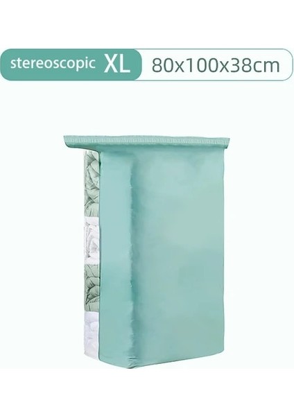 80X130X38CM Hava Vakum Torbası Hava Pompası Olmadan Battaniyelerin Saklanması ve Seyahat Yerden Tasarruf Sağlayan Vakum Saklama Torbası Elbise Sıkıştırma Boş Çantalar (Yurt Dışından)