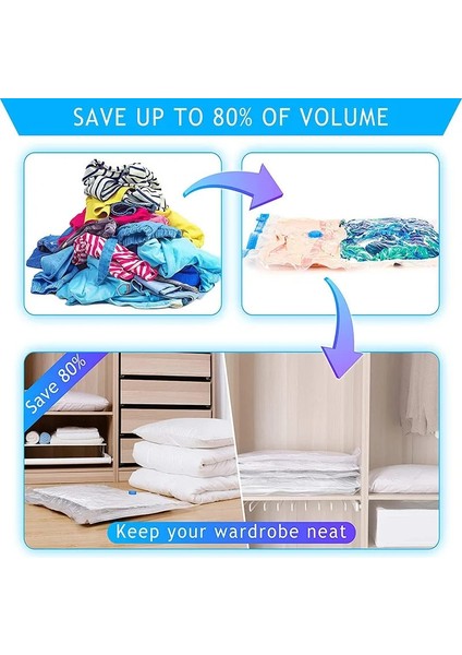 1 Adet1 80X100 cm Büyük Boy Vakum Torbası Elbise Saklama Torbası Valfli Temiz Sınır Katlanır Sıkıştırma Saklama Çantası Seyahat Yerden Tasarruflu Mühür Paketi (Yurt Dışından) modelleri
