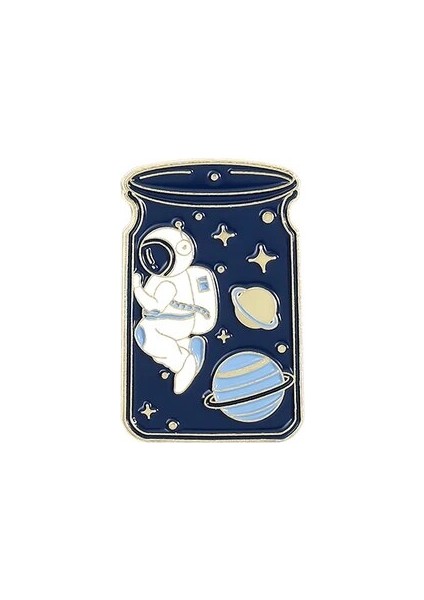 Stil 7 Astronot Emaye Pimleri Karikatür Evren Macera Uzay Broş Sırt Çantaları Elbise Yaka Çanta Pin Rozeti Takı Arkadaşlar Için Hediye (Yurt Dışından)