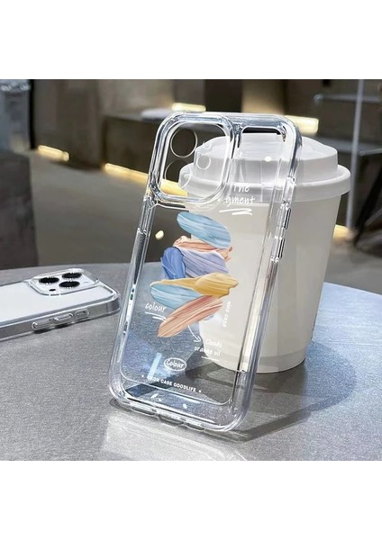 LB37 Iphone 12 Için Uzay Şeffaf Kılıf Iphone 11 Funda Iphone 14 15 Pro Max 13 12 Pro Max x Xs Xr 7 8 Artı Se 2022 Silikon Arka Kapak Coque (Yurt Dışından)