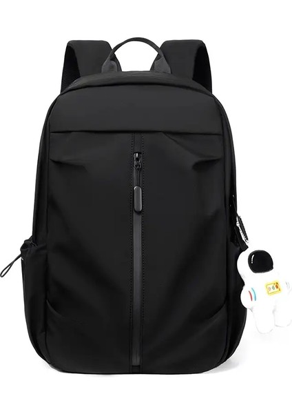 1 14 Inç Büyük Kapasiteli Boş Zaman Okul Çantası Sporları Basit Erkekler ve Kadınlar Evrensel Bilgisayar Sırt Çantası ile Coundcolor: Siyah/beden: 14 Inç (Yurt Dışından)