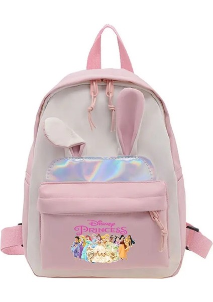 Disney Kar Beyazı Prenses Sırt Çantası Kızlar Erkekler Anaokulu Sırtı Sıradan Okul Çantaları Seyahat Tavşan Kulakları Sırt Çantaları Mochilacolor: 003 (Yurt Dışından)