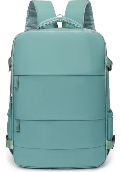 Buylor Seyahat Sırt Çantası Kadınlar Için Uçak Kabin Sırt Çantası Taşıma Bagajı 14 Inç Dizüstü Bilgisayar Sırt Çantası Gündelik Okul Arkası Renk: Açık Yeşil (Yurt Dışından)