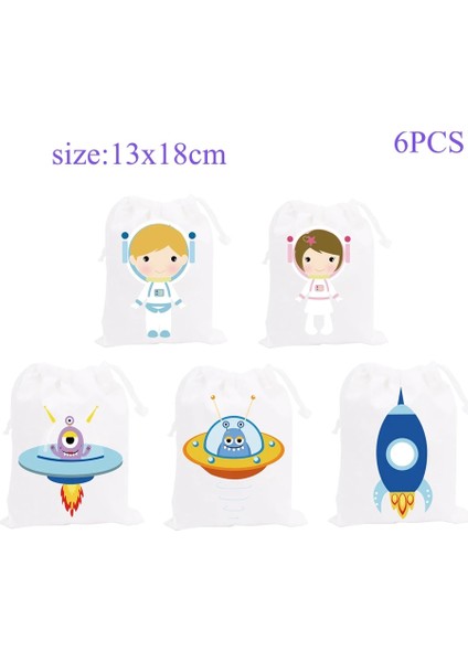 Çocuk Etiketleri 8 Adet Uzay Astronot Hediye Kutuları Şeker Çanta Sarma Doğum Günü Partisi Malzemeleri Bebek Duş Spaceman Çocuklar Için Doğum Günü Dekor Erkek (Yurt Dışından) fiyatları