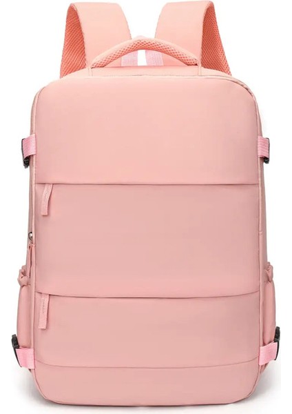 Çiftler Boş Zaman Hafif Sırt Çantası Seyahat Sırt Çantası Kadın Yeni Sırt Çantası Öğrenci Okul Çantası Büyük Kapasiteli Seyahat Banliyö Bagaj Rengi: Pembe (Yurt Dışından)