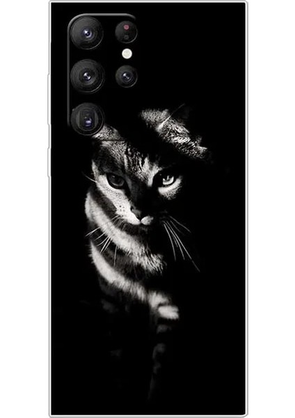 57 S23 Plus Funda Samsung Galaxy S23 Ultra 5g Kılıf S23PLUS Ince Tpu Uzay Ormanı Silikon Kapak GALAXYS23 S23 Plus S 23 Çapa Çanta (Yurt Dışından)