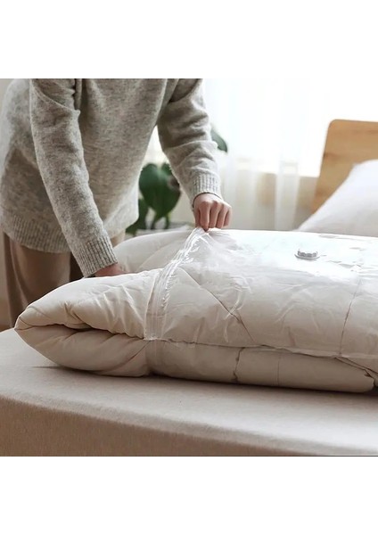 50X60CM Space Saver Vakum Poşeti Saklama Çantası Ev Düzenleyici Şeffaf Sınır Katlanabilir Elbise Organizatör Mühür Sıkıştırılmış Seyahat Çantaları (Yurt Dışından) modelleri