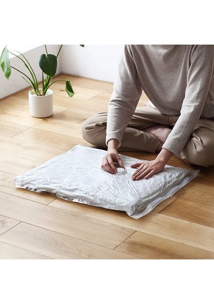 50X60CM Space Saver Vakum Poşeti Saklama Çantası Ev Düzenleyici Şeffaf Sınır Katlanabilir Elbise Organizatör Mühür Sıkıştırılmış Seyahat Çantaları (Yurt Dışından) indirimleri