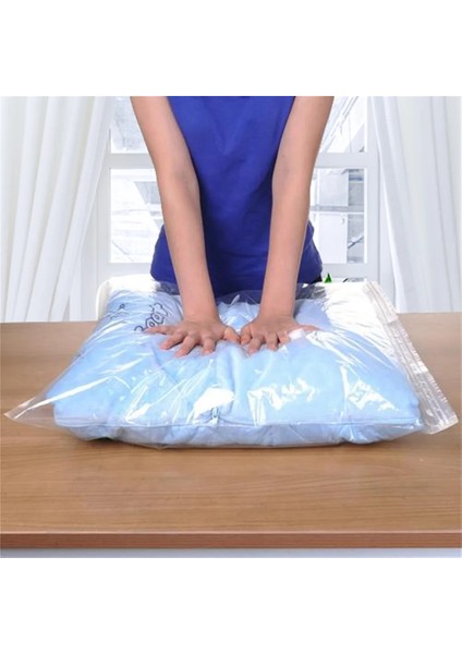 80X110CM Vakum Poşeti Giysi Saklama Çantası Şeffaf Sınır Katlanabilir Sıkıştırılmış Organizatör Yerden Tasarruf Sağlayan Mühür Paketi (Yurt Dışından) fiyatları