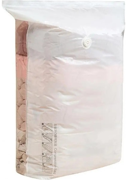 Xl Pratik Vakum Saklama Kesesi Yeniden Kullanılabilir Düzenli Tutun Yerden Tasarruflu Yorgan Giysi Saklama Vakum Torbası (Yurt Dışından) indirimleri