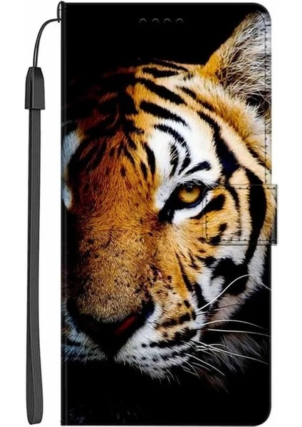 Galaxy A04S Için 50 Kılıf ve Askı Cüzdan Manyetik Kılıf Samsung Galaxy A10 A11 A40 A 04S Kapak Flip Kitap Deri Telefon Çantaları Samsung A04S Fundas Uzay Kedisi (Yurt Dışından)