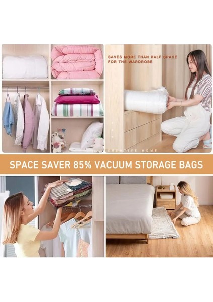 S Vakum Mühürlü Yatak Torbası Sızdırmaz Yatak Vakum Torbası Kullanıcı Dostu Yatak Vakumlu Saklama Torbaları Uzay Tasarrufu Neme Dayanıklı (Yurt Dışından) modelleri