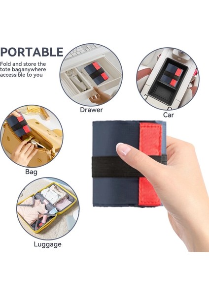 B-Black3 Katlanabilir Alışveriş Çantası Uzay Tasarrufu Yeniden Kullanılabilir Süpermarket Bakkal Alışveriş Çantası Seyahat Plaj Spor Spor Çantası Aperatifler Giysileri Için (Yurt Dışından) indirimleri