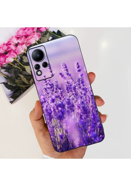 SHELL-U48 Infinix Note 11 Pro Infinix Note 12 G88 Kılıf 2022 Moda Çiçek Uzay Telefon Kapak Yumuşak Funda Infinix Note 11 Kılıf X663 X663C NOTE11 Pro Çanta (Yurt Dışından) modelleri