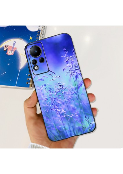 SHELL-U48 Infinix Note 11 Pro Infinix Note 12 G88 Kılıf 2022 Moda Çiçek Uzay Telefon Kapak Yumuşak Funda Infinix Note 11 Kılıf X663 X663C NOTE11 Pro Çanta (Yurt Dışından) fırsatları