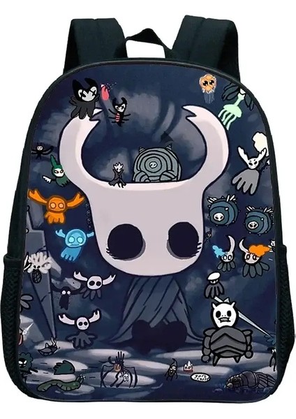 Hollow Knight Karikatür Sırt Çantası Çocuk Anaokulu Okul Çantası Komik Anime Oyun Okul Öncesi Erkek ve Kızlar Için Su Geçirmez Sırt Çantaları Renk: 4 (Yurt Dışından)