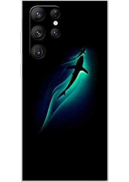 68 S23 5g Funda Samsung Galaxy S23 Ultra 5g Kılıf S23PLUS Ince Tpu Uzay Orman Silikon Kapak GALAXYS23 S23 Artı S 23 Çapa Çanta (Yurt Dışından)