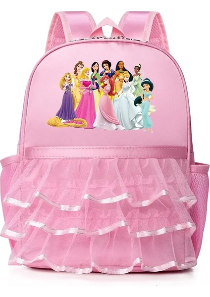 Kar Beyaz Prenses Çocuklar Kawaii Çanta Kız Çocuklar Için Pembe Dans Sırt Çantaları Kız Bale Dans Çantaları Bebek Okulu Backpackcolor: 004/BOYUT: 31CMX26CMX11CM (Yurt Dışından)
