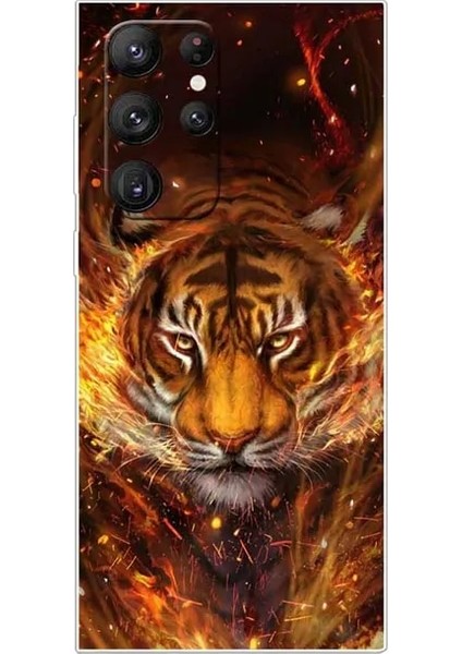 27 S23 Ultra Funda Samsung Galaxy S23 Ultra 5g Kılıf S23PLUS Ince Tpu Uzay Orman Silikon Kapak GALAXYS23 S23 Artı S 23 Çapa Çanta (Yurt Dışından)