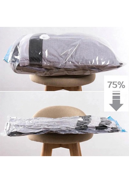 70X100 cm Uygun Vakum Poşeti Depolama Ev Düzenleyici Şeffaf Elbise Organizatör Mühür Sıkıştırılmış Seyahat Tasarruflu Çanta Paketi (Yurt Dışından) modelleri