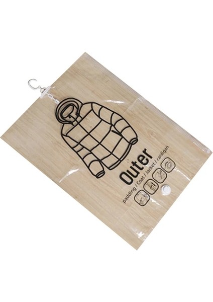 67X90 cm Vakum Sıkıştırma Saklama Çantası Kanca ile Aşağı Ceket Yeniden Kullanılabilir Yorgan Organizatör Yerden Tasarruf Su Geçirmez Asılabilir Tb Satış (Yurt Dışından)