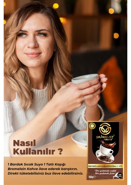 Naturel Bromelain Kahve modelleri