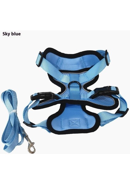 Evcil Hayvan Malzemeleri Kediler ve Kediler Nefes Alabilen Göğüs Kayışı Yansıtıcı Anti-Kopma Kedi Yürüyüş Tasma Küçük Köpek Göğüs Kayışı (Yurt Dışından)