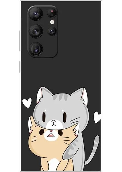 37 S23 Ultra Funda Samsung Galaxy S23 Ultra 5g Kılıf S23PLUS Ince Tpu Uzay Orman Silikon Kapak GALAXYS23 S23 Artı S 23 Çapa Çanta (Yurt Dışından)