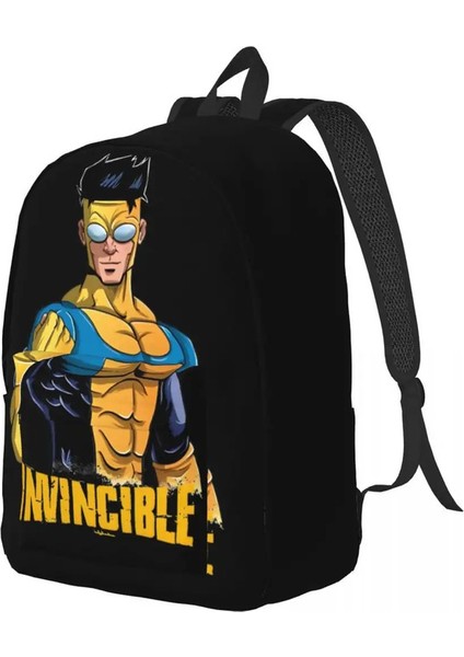 Yenilmez Sırt Çantası Erkekler Için Kadınlar Serin Öğrenci Işletme Daypack Hero Dizüstü Tuval Çantalar Spor Renkleri: 5/boyut: S 30X14X40 cm (Yurt Dışından)