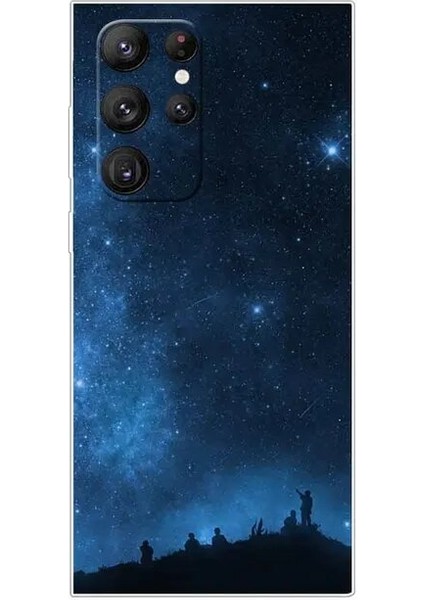 64 S23 5g Funda Samsung Galaxy S23 Ultra 5g Kılıf S23PLUS Ince Tpu Uzay Orman Silikon Kapak GALAXYS23 S23 Artı S 23 Çapa Çanta (Yurt Dışından)