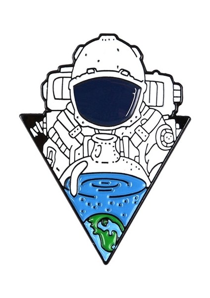 Stil 14 Astronot Emaye Pimleri Karikatür Evren Macera Uzay Broş Sırt Çantaları Elbise Yaka Çanta Pin Rozeti Takı Arkadaşlar Için Hediye (Yurt Dışından)