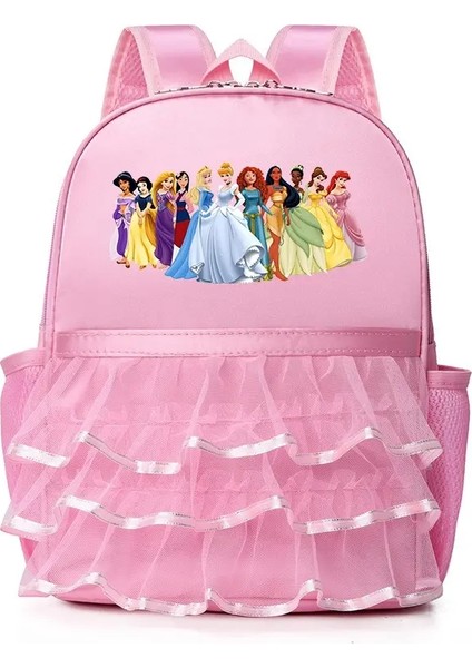 Kar Beyaz Prenses Çocuklar Kawaii Çanta Kız Çocuklar Için Pembe Dans Sırt Çantaları Kız Bale Dans Çantaları Bebek Okulu Sırt Çantası Renk: 007/BOYUT: 31CMX26CMX11CM (Yurt Dışından)